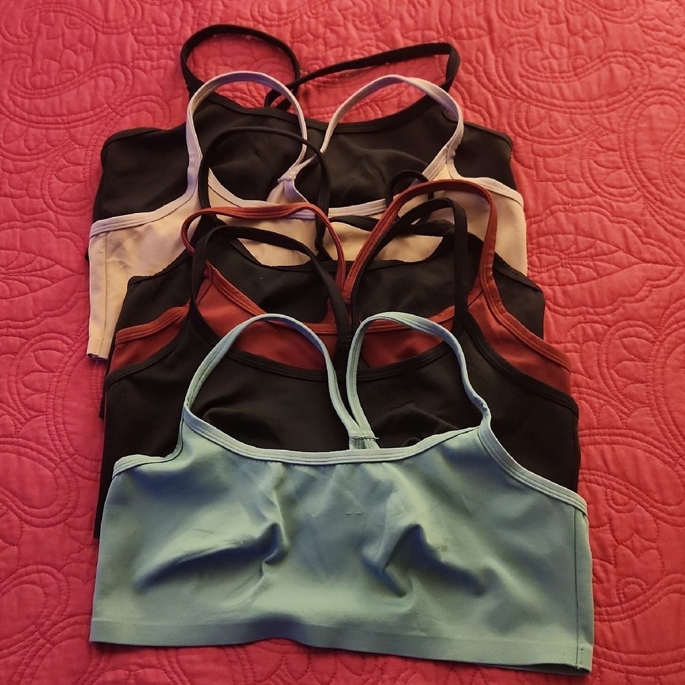 Women's Multi-Color Bralettes